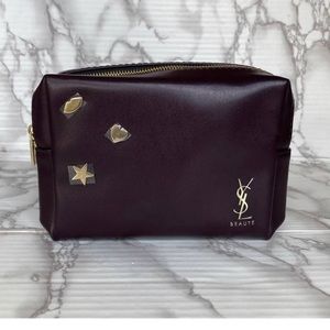 YSL BEAUTE Yves Saint Laurent Makeup Cosmetic Bag BRAND NEW!  100% AUTHENTIC!